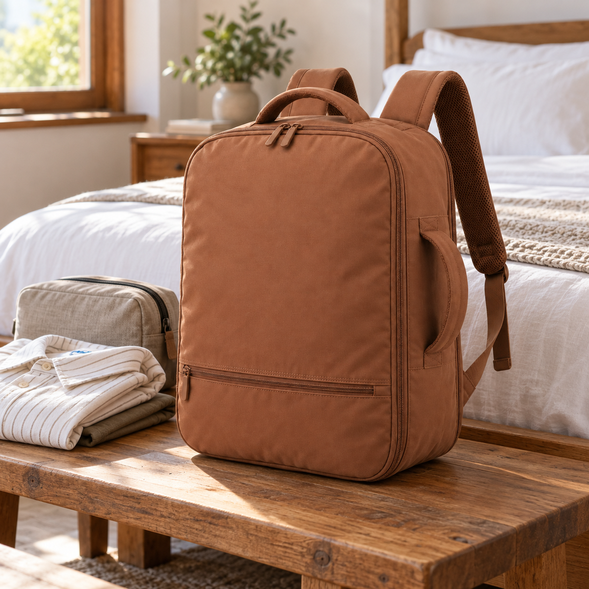 Men's Open-Flat Everyday Backpack
