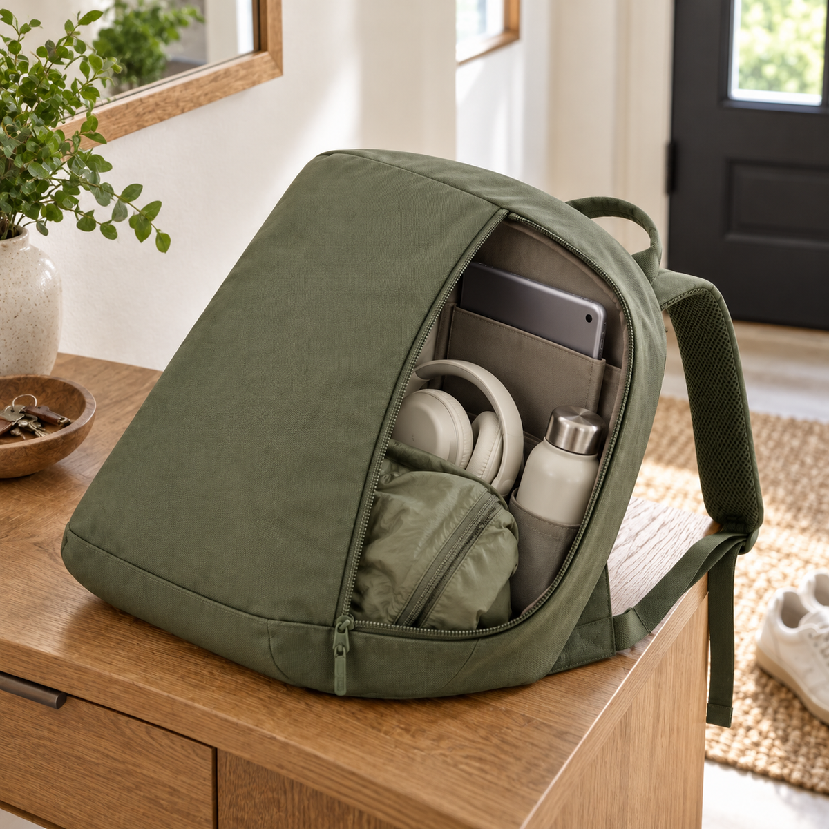 Men's Side-Access Everyday Backpack