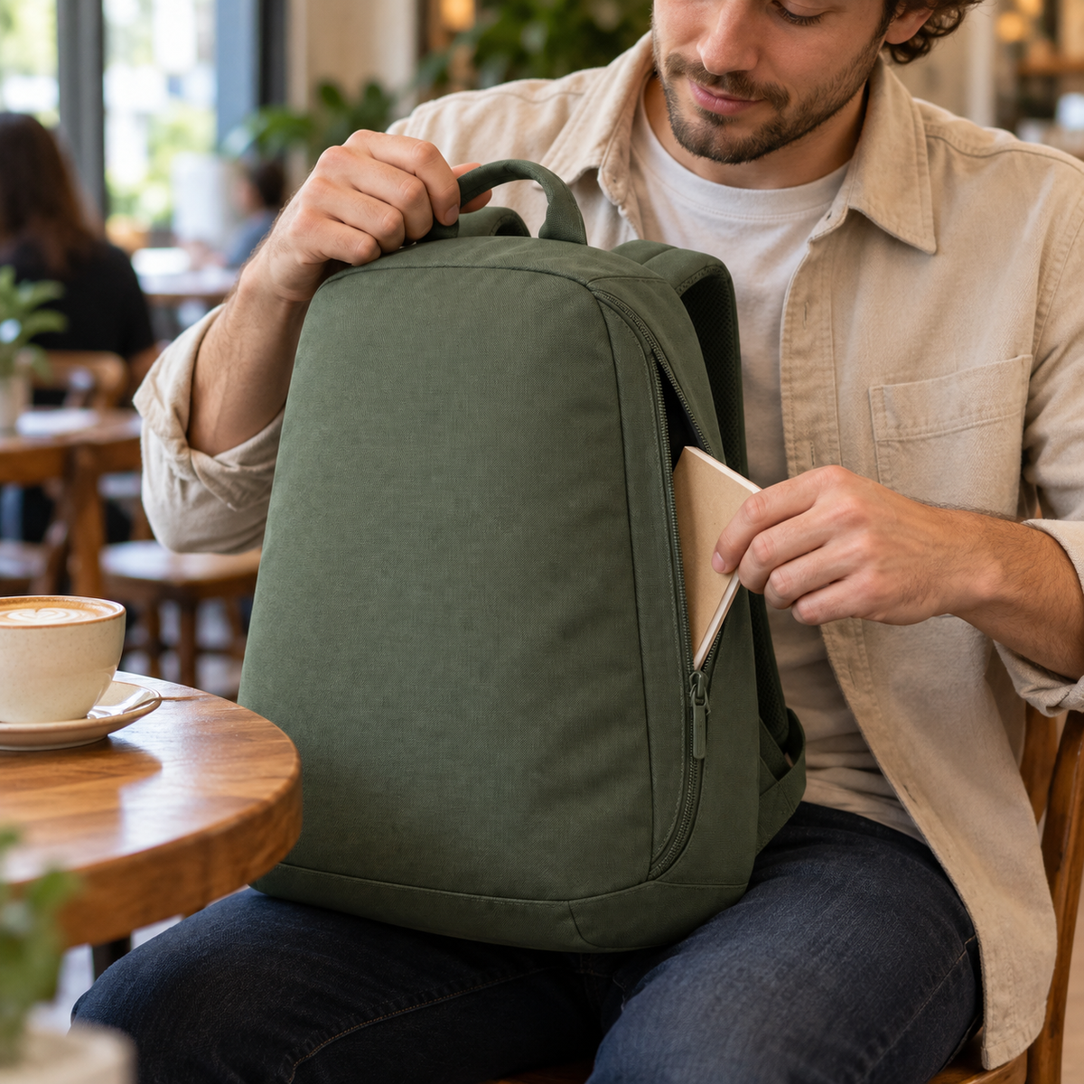 Men's Side-Access Everyday Backpack