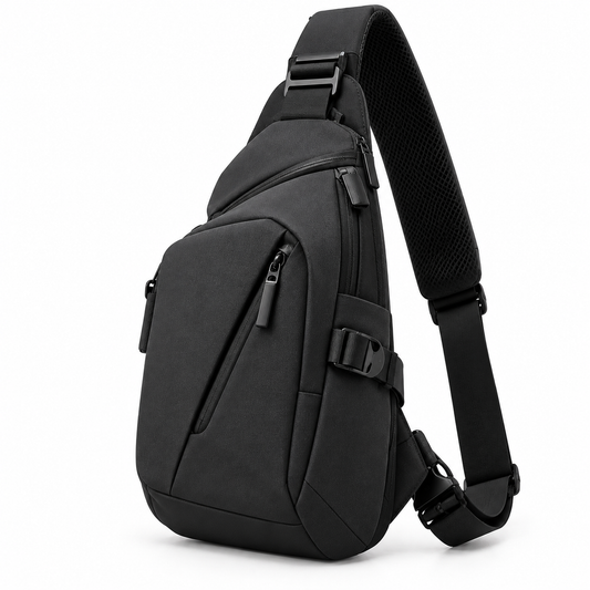 Men's Quick-Access Contour Sling Bag