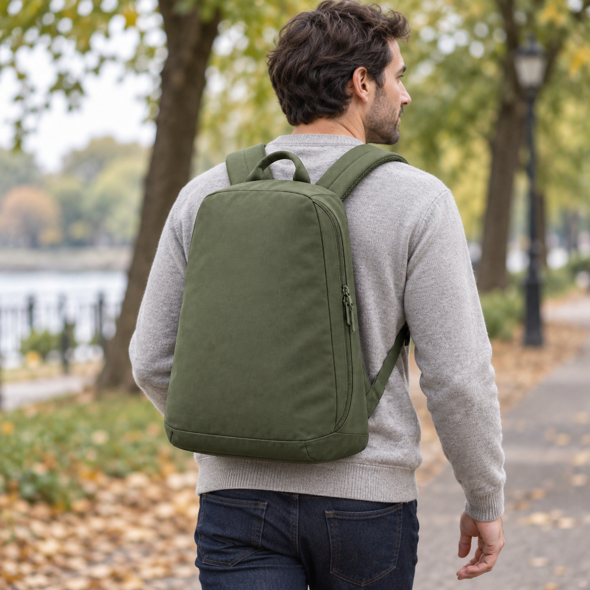 Men's Side-Access Everyday Backpack